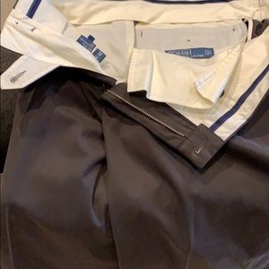 Men’s 34x 32 Brown Polo Dress Pants